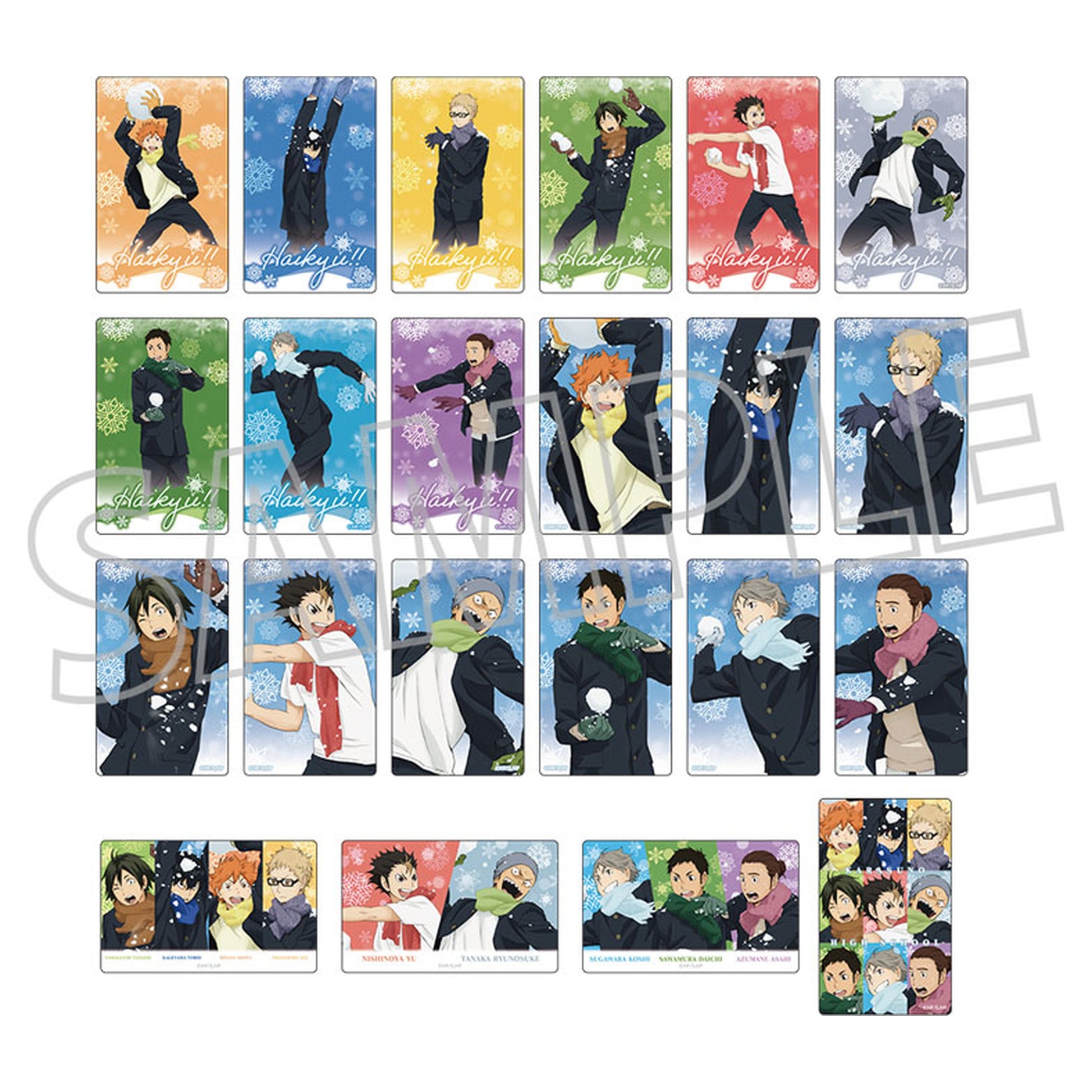 Haikyuu!! Trading Clear Card 11Pack BOX - Image 1