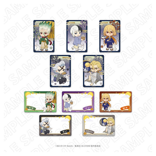 Dr. STONE Trading Clear Card 10 Item Set - Image 1