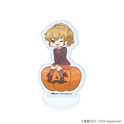 Acrylic Puchi Stand Umineko no Naku Koro ni 16/ Halloween ver. Retro Art Illustration 8Pack BOX - Image 4
