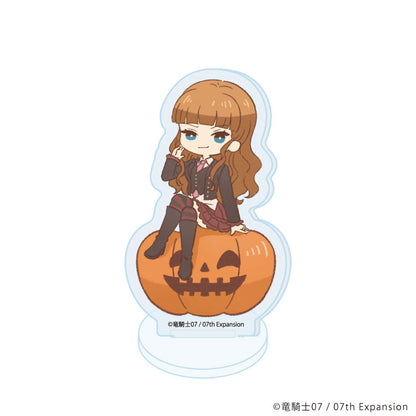 Acrylic Puchi Stand Umineko no Naku Koro ni Halloween ver. Retro Art Illustration 9Pack BOX - Image 3