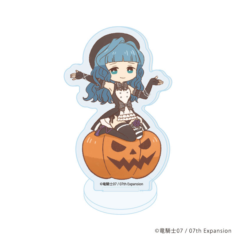 Acrylic Puchi Stand Umineko no Naku Koro ni Halloween ver. Retro Art Illustration 9Pack BOX - Image 9