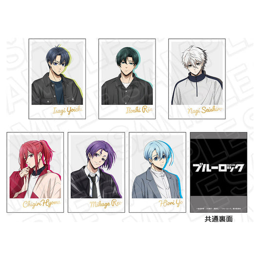 TV Anime Bluelock Instant Photo Style Bromide (Glossy Card) casual ver. 6Item Set - Image 1