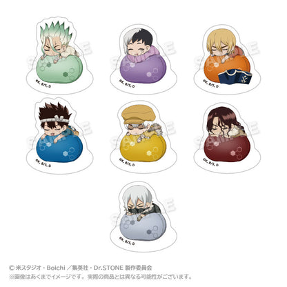 Dr. STONE Trading YuraYura Fuwamin Acrylic Mascot 7Pack BOX - Image 2