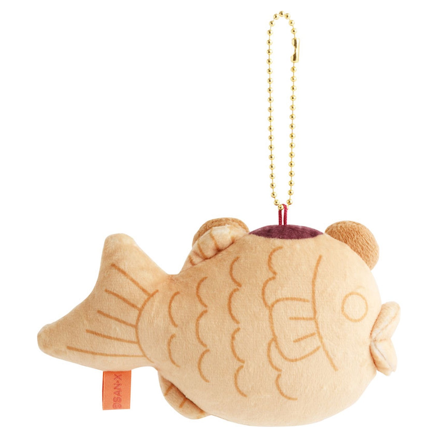 MV56901 Rilakkuma Burasage Plush Taiyaki - Image 1