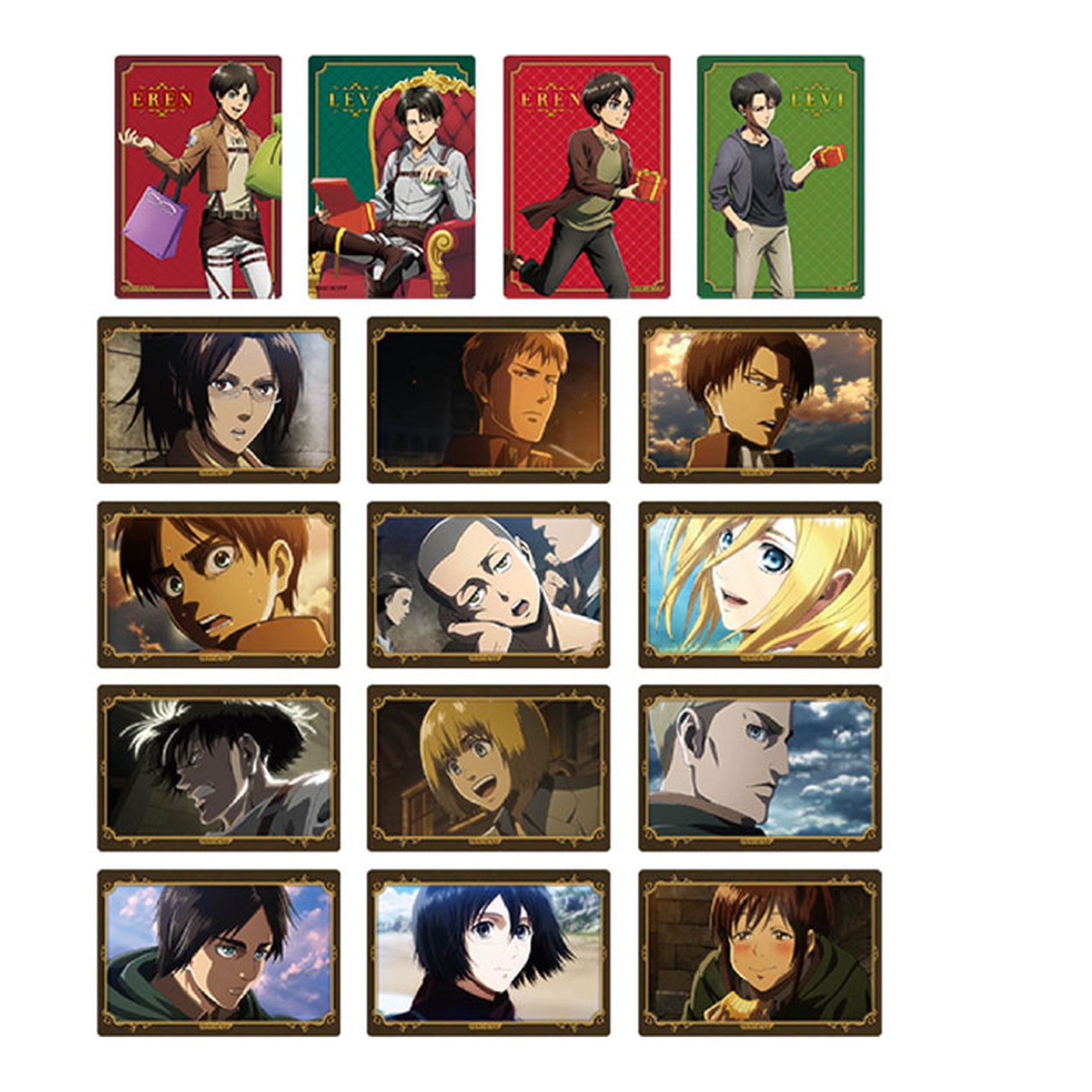 Attack on Titan Aurora Art Collection 8Pack BOX - Image 1