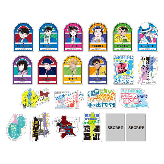 Mobile Sticker Collection Detective Conan Vol.4 2pcs. 20Pack BOX - Image 1
