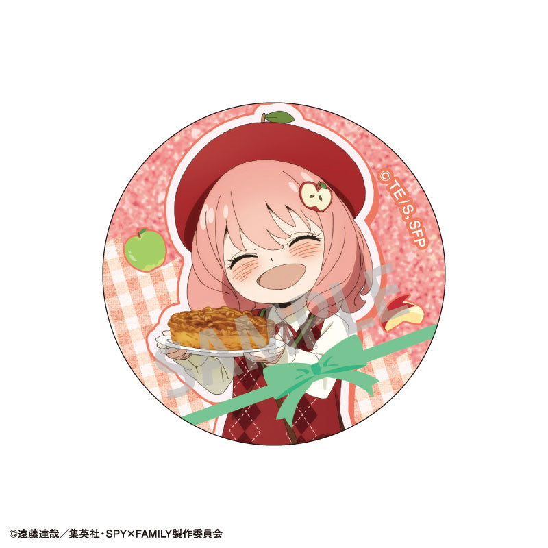 Spy x Family Trading Glitter Tin Badge Food 6Pack BOX - Image 6