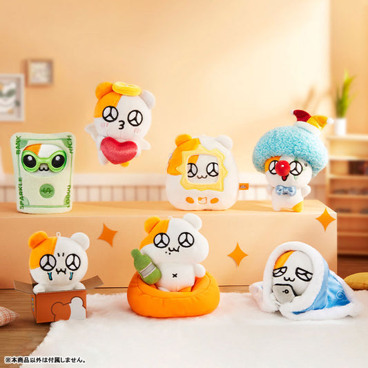 Glitter Hamster Hamster's Daily Life Series Trading Plush 6Pack BOX - Image 2