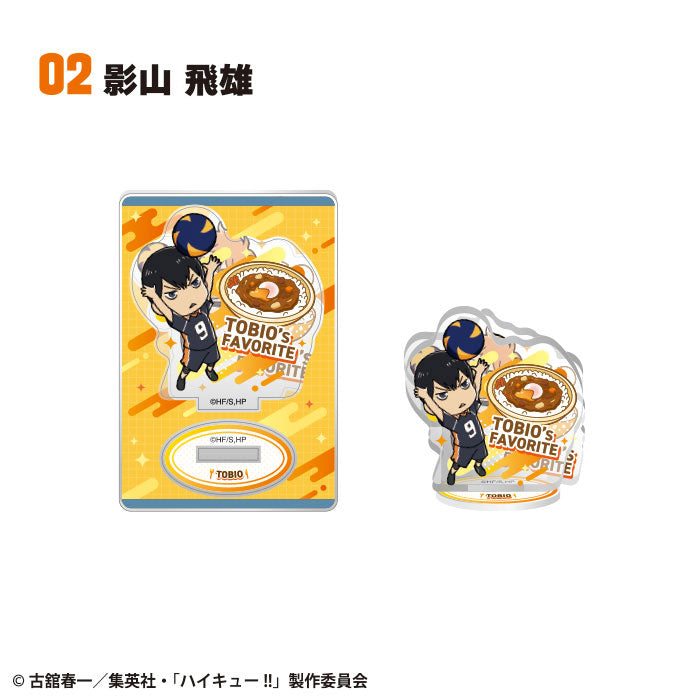 Haikyuu!! Chara Gourmet Acrylic Stand 2 20Pack BOX (CANDY TOY) - Image 3