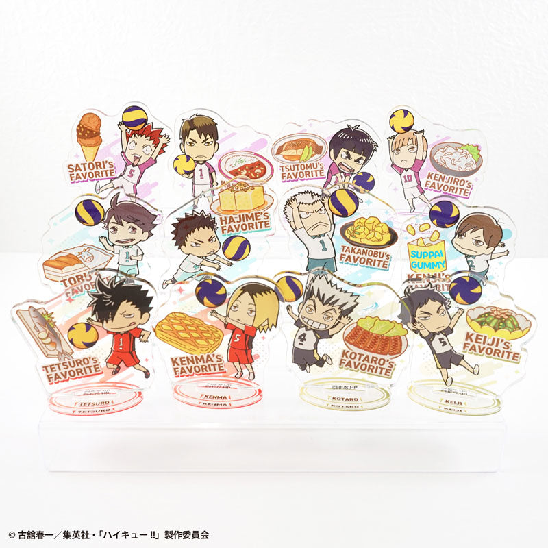 Haikyuu!! Chara Gourmet Acrylic Stand 2 20Pack BOX (CANDY TOY) - Image 24