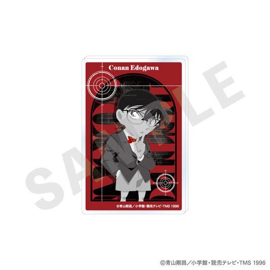 "Detective Conan" Paint Craft Series Trading Acrylic Card Monochrome ver. 10Item Set - Image 2