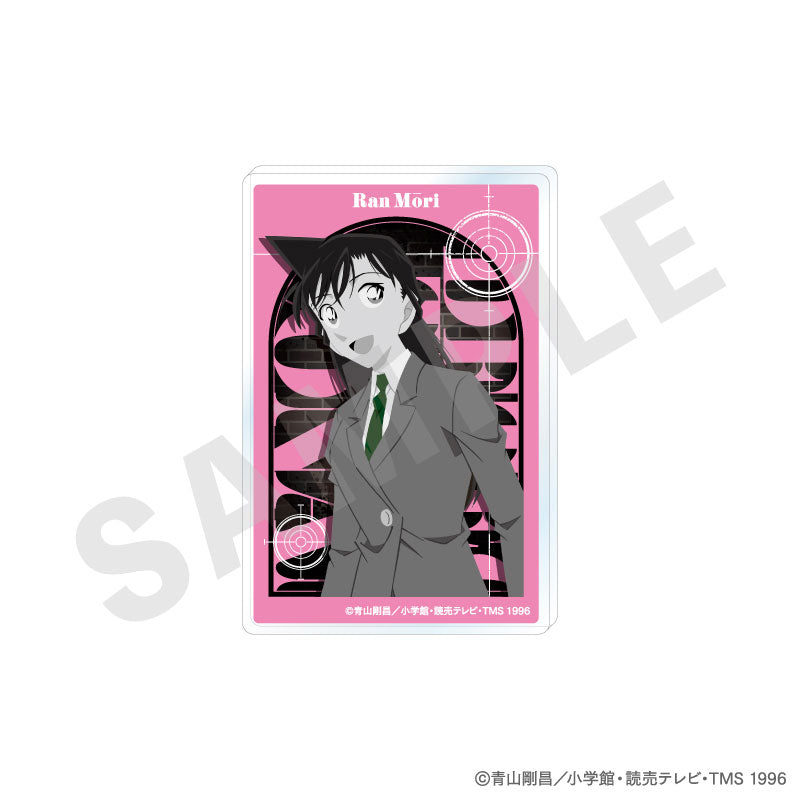 "Detective Conan" Paint Craft Series Trading Acrylic Card Monochrome ver. 10Item Set - Image 4