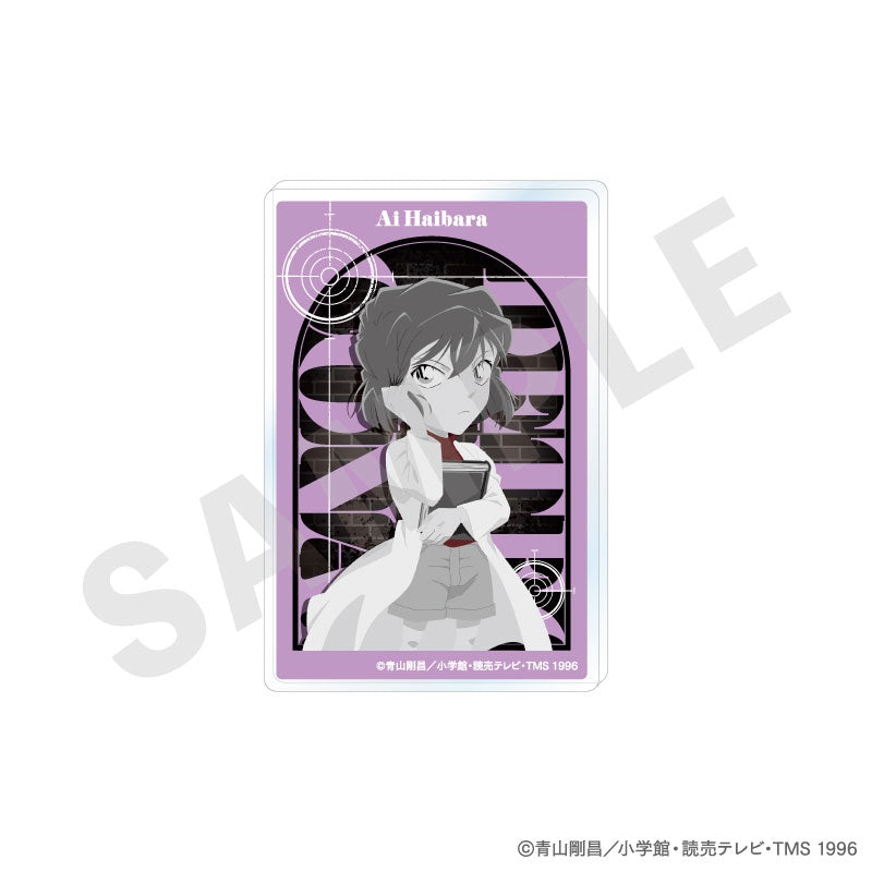 "Detective Conan" Paint Craft Series Trading Acrylic Card Monochrome ver. 10Item Set - Image 5