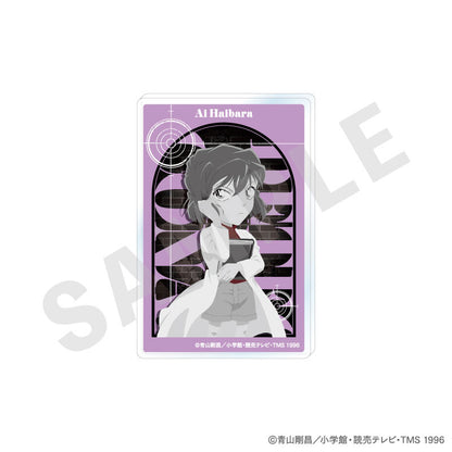 "Detective Conan" Paint Craft Series Trading Acrylic Card Monochrome ver. 10Item Set - Image 5