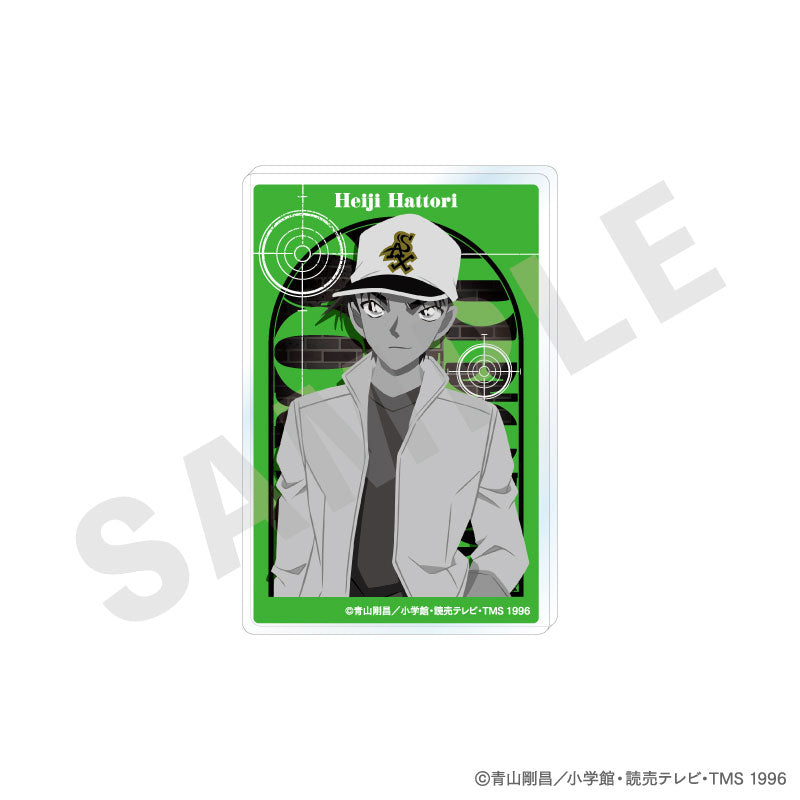 "Detective Conan" Paint Craft Series Trading Acrylic Card Monochrome ver. 10Item Set - Image 7