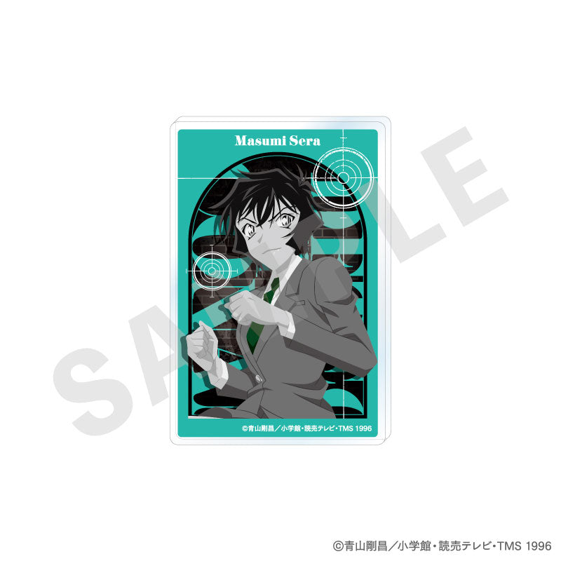"Detective Conan" Paint Craft Series Trading Acrylic Card Monochrome ver. 10Item Set - Image 8