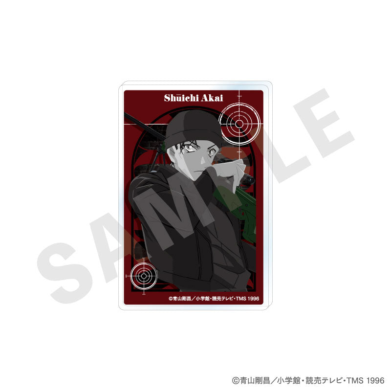 "Detective Conan" Paint Craft Series Trading Acrylic Card Monochrome ver. 10Item Set - Image 9