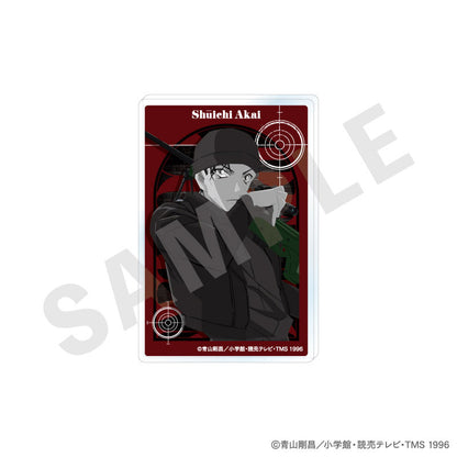 "Detective Conan" Paint Craft Series Trading Acrylic Card Monochrome ver. 10Item Set - Image 9