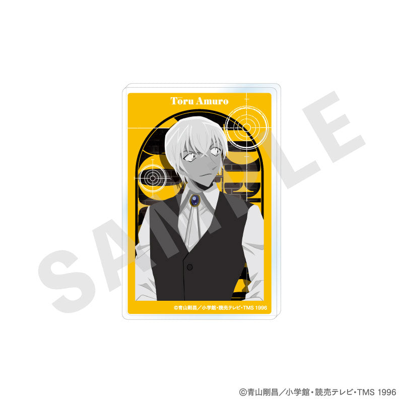 "Detective Conan" Paint Craft Series Trading Acrylic Card Monochrome ver. 10Item Set - Image 10