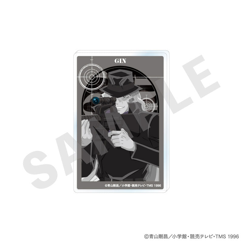 "Detective Conan" Paint Craft Series Trading Acrylic Card Monochrome ver. 10Item Set - Image 11