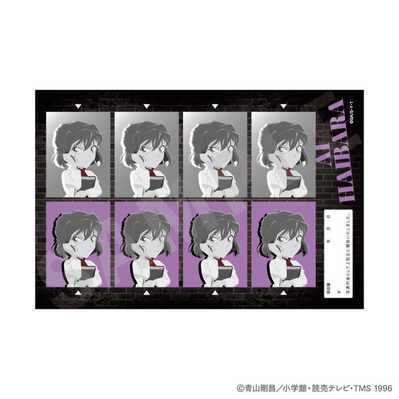 "Detective Conan" Paint Craft Series ID Photo Style Sticker Monochrome ver. 10Item Set - Image 5