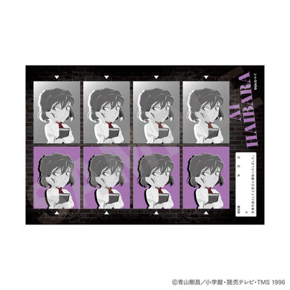"Detective Conan" Paint Craft Series ID Photo Style Sticker Monochrome ver. 10Item Set - Image 5