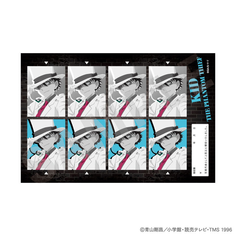 "Detective Conan" Paint Craft Series ID Photo Style Sticker Monochrome ver. 10Item Set - Image 6