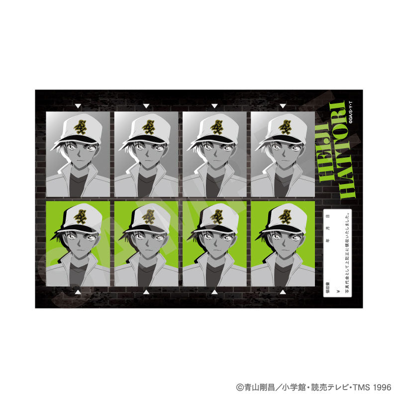 "Detective Conan" Paint Craft Series ID Photo Style Sticker Monochrome ver. 10Item Set - Image 7