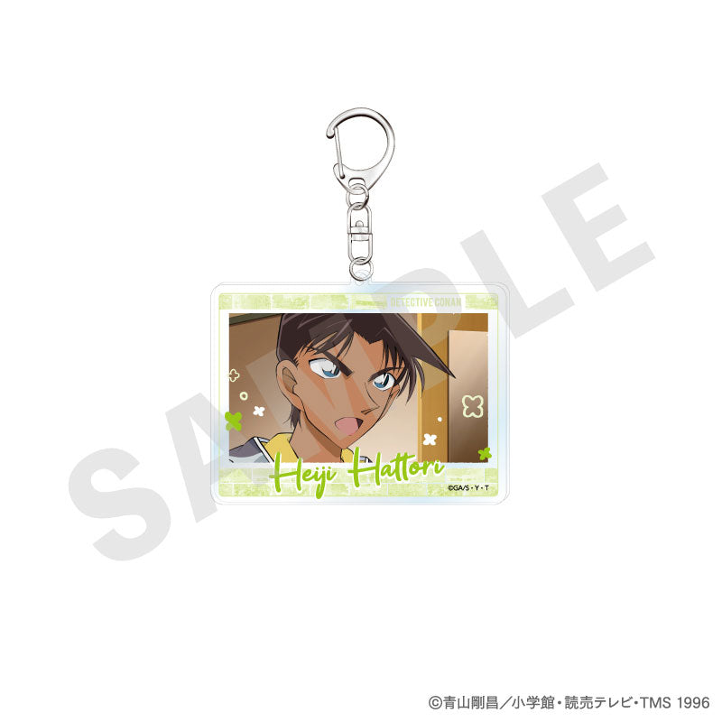 "Detective Conan" Trading Scene Photo Keychain 10Item Set - Image 6
