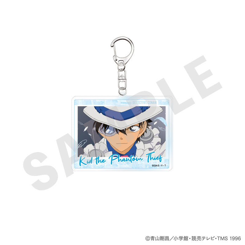 "Detective Conan" Trading Scene Photo Keychain 10Item Set - Image 7