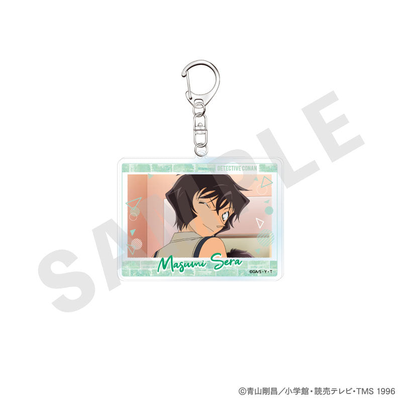 "Detective Conan" Trading Scene Photo Keychain 10Item Set - Image 8