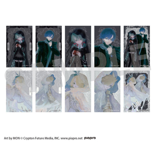 VOCALOID STEAKA "Wochirare" Hatsune Miku x Obaken Trading Photo Card 5Pack Set - Image 1