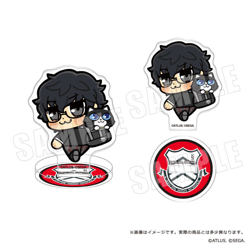Persona 5 Royal Protagonist x Bkub Small Acrylic Stand Vol.1 6Pack BOX - Image 2