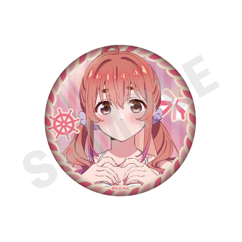 Rent-A-Girlfriend Trading Aurora Tin Badge Redesign 10Item Set - Image 5