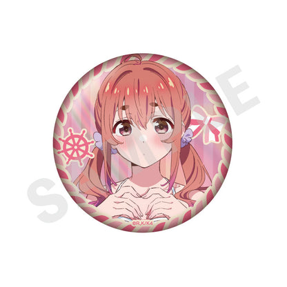 Rent-A-Girlfriend Trading Aurora Tin Badge Redesign 10Item Set - Image 5