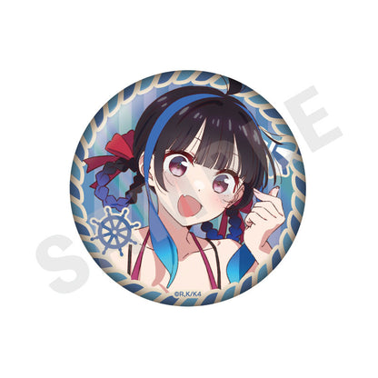 Rent-A-Girlfriend Trading Aurora Tin Badge Redesign 10Item Set - Image 6