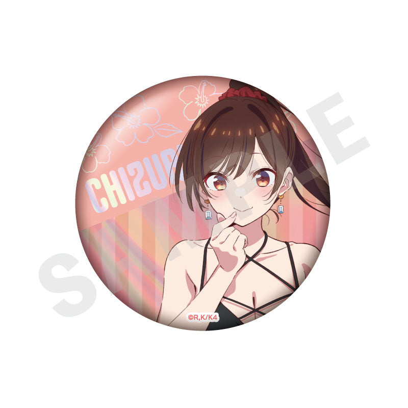 Rent-A-Girlfriend Trading Aurora Tin Badge Redesign 10Item Set - Image 7