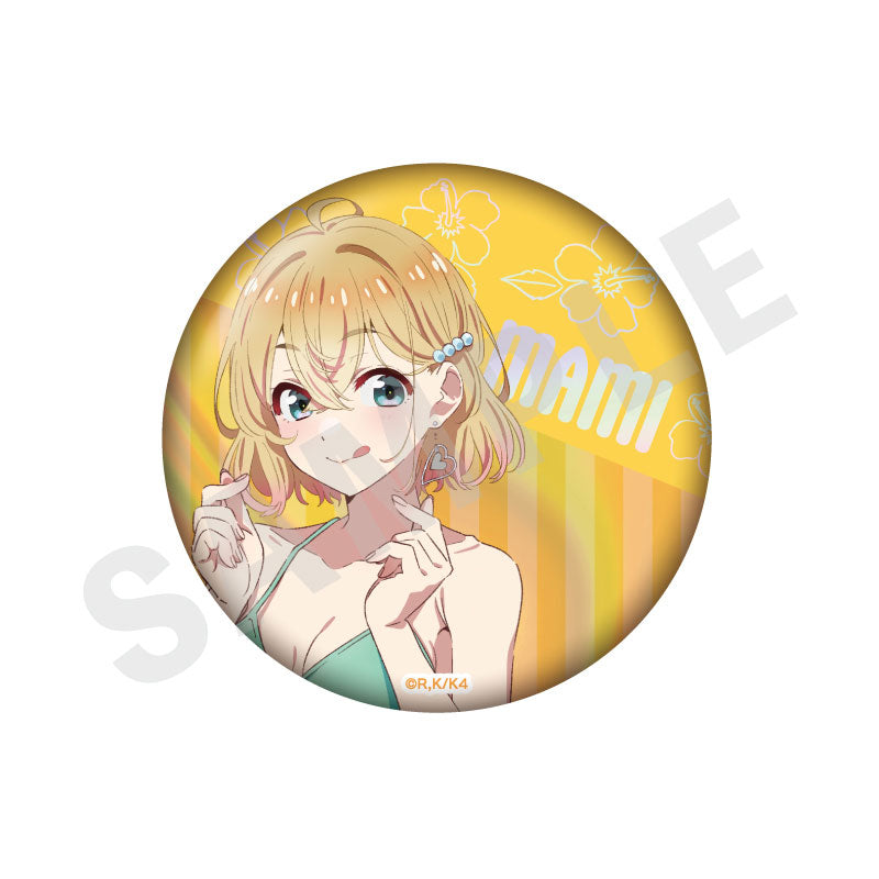 Rent-A-Girlfriend Trading Aurora Tin Badge Redesign 10Item Set - Image 8