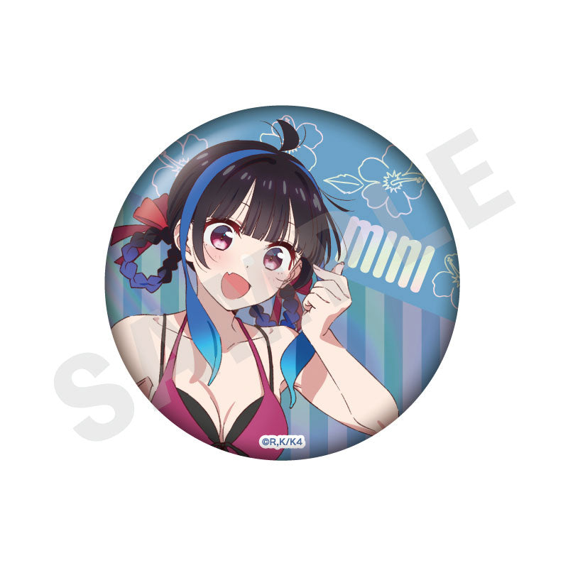Rent-A-Girlfriend Trading Aurora Tin Badge Redesign 10Item Set - Image 11