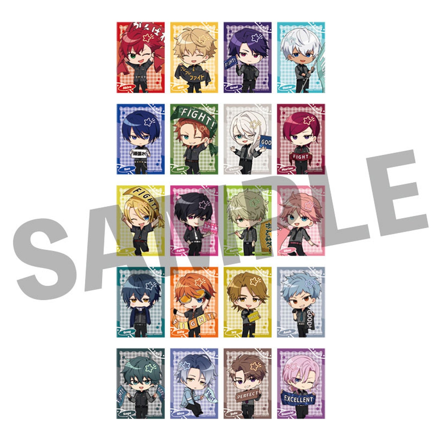 Helios Rising Heroes Furefriends Sticker 10Pack BOX - Image 1
