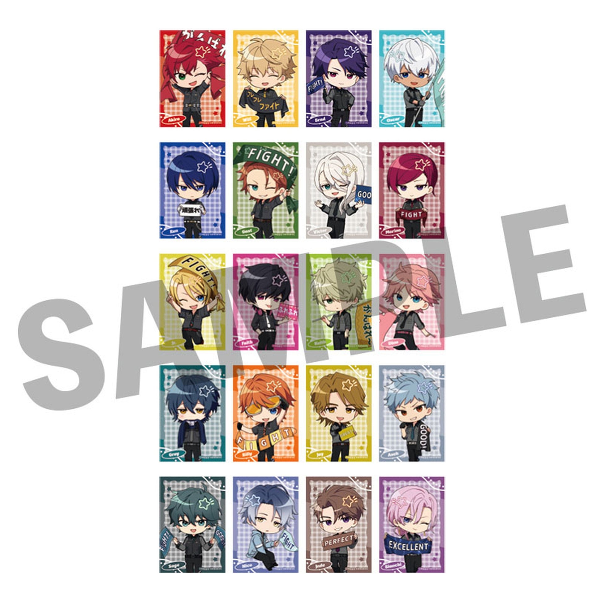 Helios Rising Heroes Furefriends Sticker 10Pack BOX - Image 1