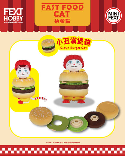 MINI FEXT Fast Food Cat Series Trading Figure 6Pack BOX - Image 6