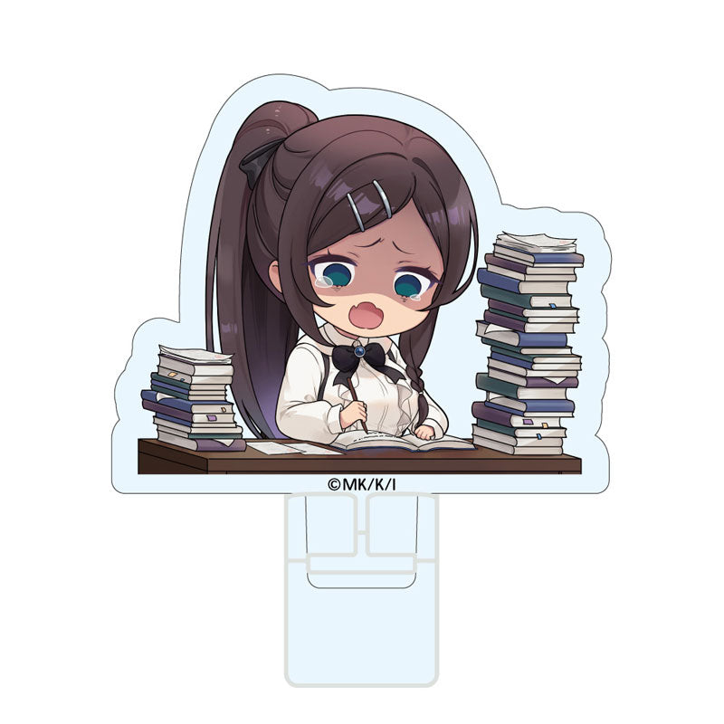 I May Be a Guild Receptionist, But I'll Solo Any Boss to Clock Out on Time Trading Acrylic Stand Clip 7Pack BOX - Image 5
