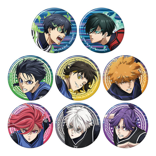 Bluelock 2nd Season Chara Badge Collection (e Fever Bluelock) 8Pack BOX - Image 1