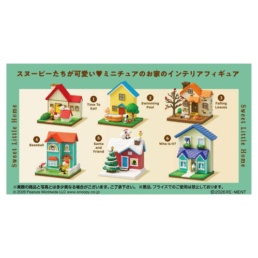 SNOOPY Sweet Little Home 6Pack BOX - Image 1