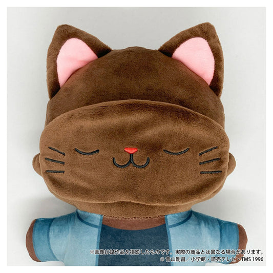 Detective Conan withCAT Flat Plush w/Eye Mask Heiji Hattori - Image 1