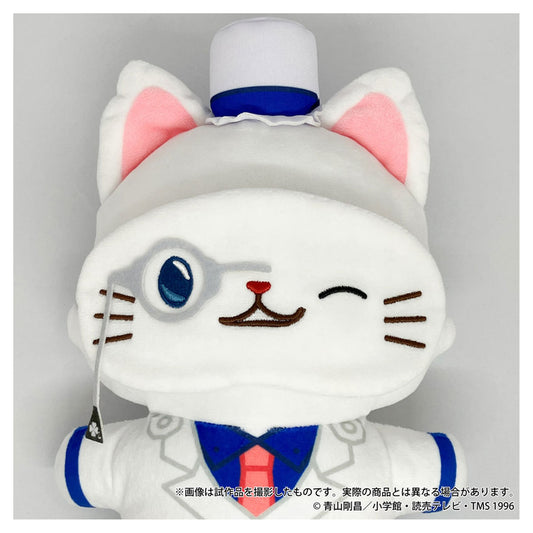 Detective Conan withCAT Flat Plush w/Eye Mask Phantom Thief Kid - Image 1