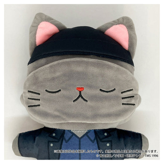 Detective Conan withCAT Flat Plush w/Eye Mask Shuichi Akai - Image 1