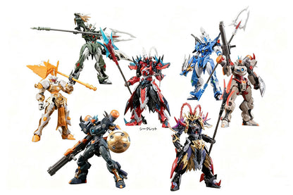 I'm a Great Hero Series Trading Plastic Model Kit 6Pack BOX - Image 3