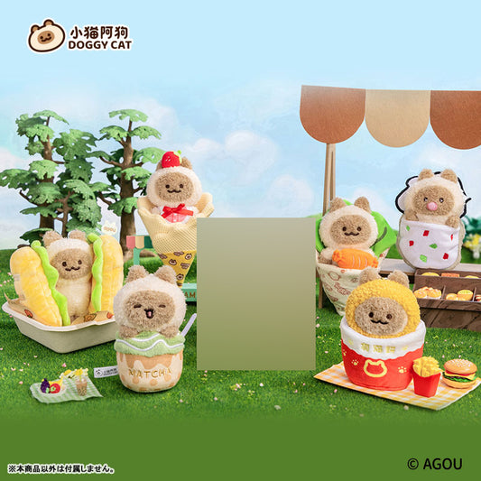 Doggy Cat Street Food Series Trading Plush 6Pack BOX - Image 2